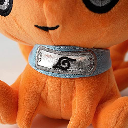 30Cm lindo Anime Naruto Kyuubi Kurama nueve colas zorro juguetes de peluche realistas dibujos animados muñecos de peluche animales regalos de cumpleaños dormitorio Oficina Deco