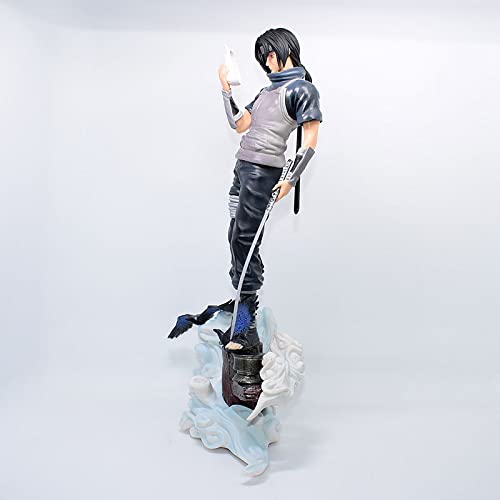 35cm Anime Action Figures,Naruto Akatsuki Anbe Uchiha Itachi Figura PVC Colección Modelo Juguetes