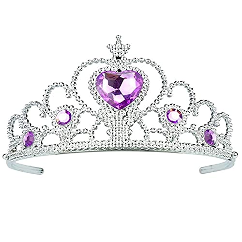 4 Piezas Princesa Tiara Accesorios, Princesa Corona Conjunto, Varita mágica, Sceptre, para Decoración Navideña, Juegos de Rol, Fiestas Temáticas