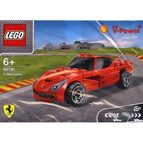 40191 Lego Shell V-Power Ferrari F12 Berlinetta Exclusive Sealed by LEGO bolsa de polietileno