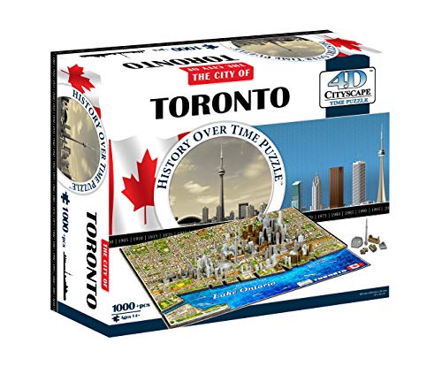 4D Paisaje Urbano 40016 - Toronto Rompecabezas | 4D del Paisaje Urbano