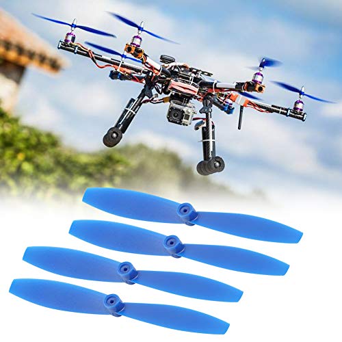 4PCS Hélices Cuchillas, Puntales Cuchillas de Repuesto para RC Quadcopter Drone Parrot Minidrones Rolling Spider