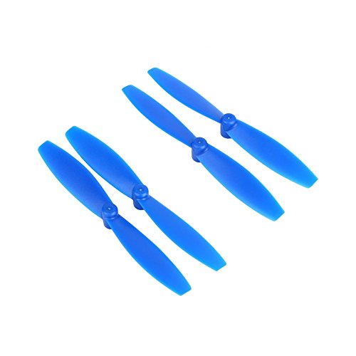 4PCS Hélices Cuchillas, Puntales Cuchillas de Repuesto para RC Quadcopter Drone Parrot Minidrones Rolling Spider