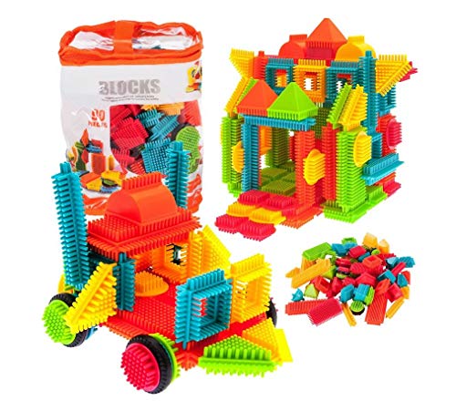 90 bloques de construcción geniales para manualidades, juego creativo para niños