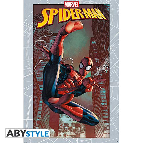 ABYstyle Abysse Corp_ABYDCO465 Marvel - Póster de Spider-Man (91,5 x 61)