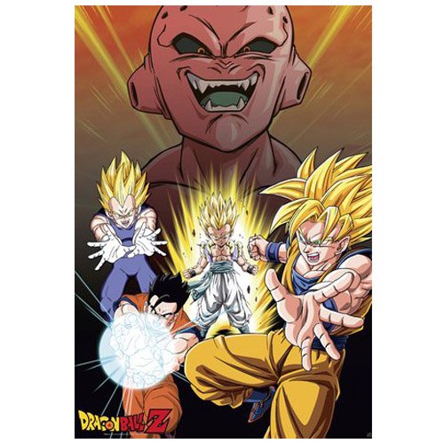 ABYstyle – DRAGON BALL – Póster "Buu Vs Saiyans" (91,5 x 61)