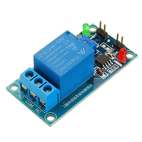 Accesorios electrónicos de bricolaje, Controlador de relé de 12 V CC de humedad del suelo del módulo del sensor de humedad de riego automáticamente for A-r-d-u-i-n-o - productos que funcionan con plac