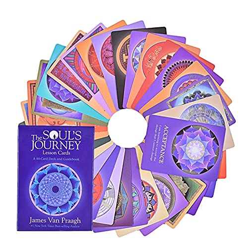 ACCLD Cartas de Tarot The Souls Journey Cartas de Oracle Juegos de baraja de Mesa en inglés Completo Cartas de Tarot de Entretenimiento