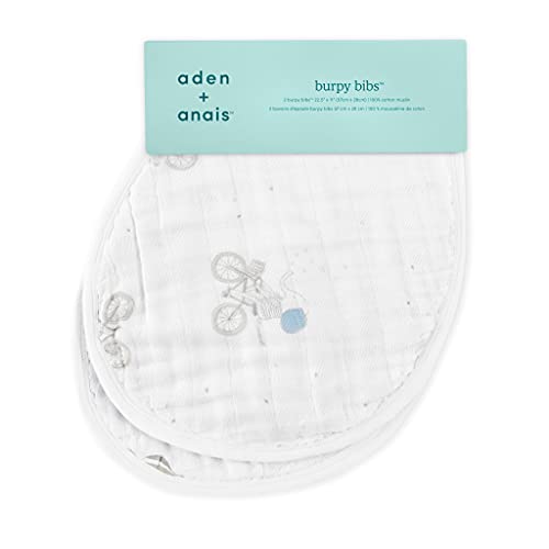 Aden + Anais Night Sky Reverie - Pack de 2 baberos, unisex