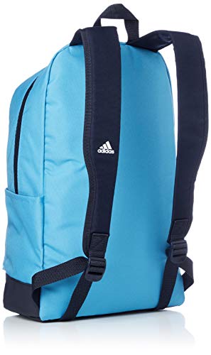 adidas Classic Backpack 3 Stripes, Unisex Adulto, Multicolor (Shock Cyan/Legend Ink/White), Talla Única