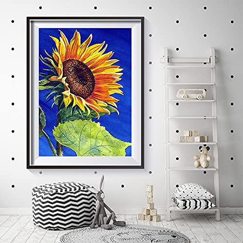 Adultos 10000 piezas rompecabezas girasol flor decoración hecha a mano de madera juguete educativo rompecabezas A.4 500 piezas