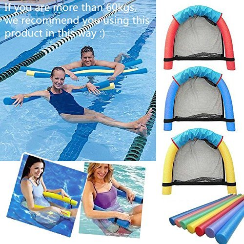 Adultos EPE Casual espuma flotante silla en agua juguete juego jugando agua burbuja piscina silla natación Stick