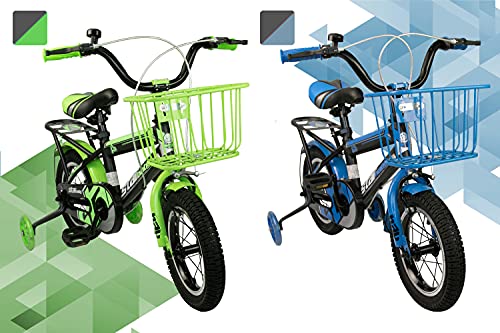 Airel Bicicletas Infantiles para Niños y Niñas | Bici con Ruedines y Cesta | Bicicletas 12, 16, 18 y 20 Pulgadas | Bicicletas niños 3-11 años (Rojo, 16)