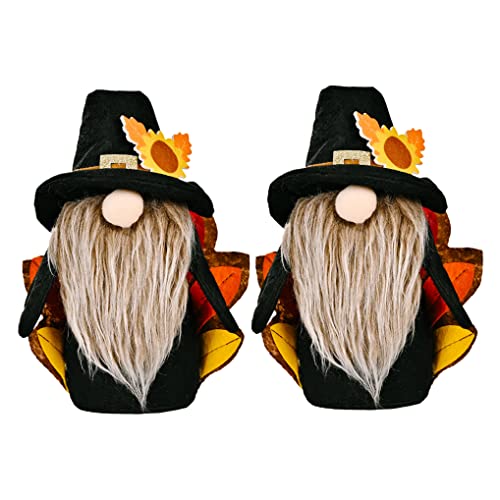 Allwiner Thanksgiving Gnomes Poupée Poupée Dinde Dinde Naine Elfe Ornements Pour La Décoration De Fête, Cadeau D'amour