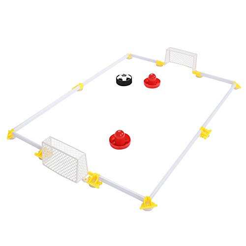 Alomejor Mesa Air Power Soccer Toy Air Power Soccer Disk Hover Ball Air Hockey Hover Soccer Campo de f?¡ì2tbol Juego de Juego