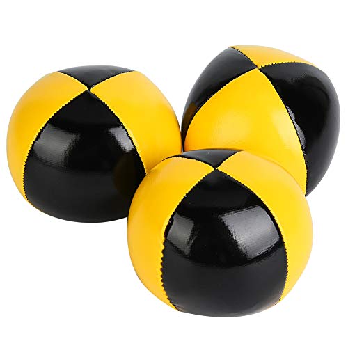 Alomejor Thud Juggling Balls Set De 3 Bolas De Malabares Profesionales Duraderas Y Coloridas con Bolsa De Red