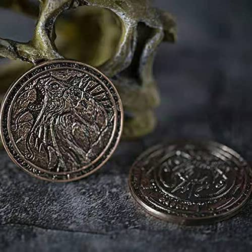 Alrededor De La Mitología De Cthulhu Padre Dagon Coin Coin(Color:Silver)