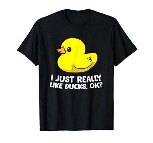 Amante de los patos de goma Me gustan mucho los patos Camiseta