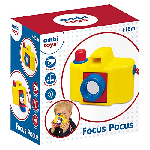 Ambitoys - Focus Pocus - Primera cámara fotográfica para niños a partir de 18 meses