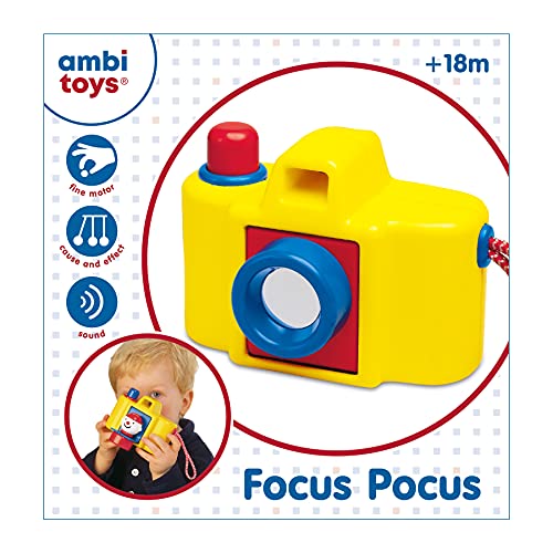 Ambitoys - Focus Pocus - Primera cámara fotográfica para niños a partir de 18 meses