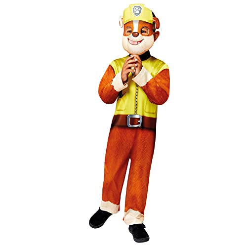 amscan 9909123 Rubble Good Halloween Costume-Age Disfraz 3 a 4, Color Amarillo, 3-4 años