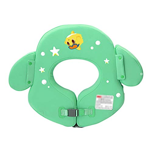 Anillo De La Natación for Bebés Armpit De Niños Círculo Infantil Flotador Recién Nacido 2-5 Años Inflable Gratis Piscinas y Juegos acuáticos (Color : Green)