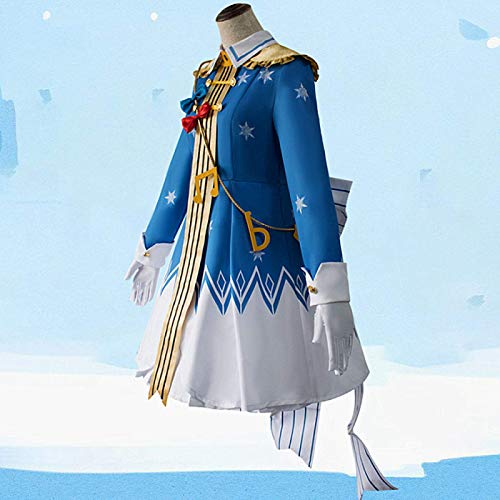 Anime 2020 Snow Miku Cosplay disfraz, vestido de princesa utilizado para mujeres, Halloween, Navidad, carnaval, fiesta temática Cosplay