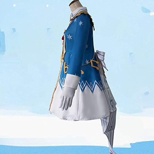 Anime 2020 Snow Miku Cosplay disfraz, vestido de princesa utilizado para mujeres, Halloween, Navidad, carnaval, fiesta temática Cosplay