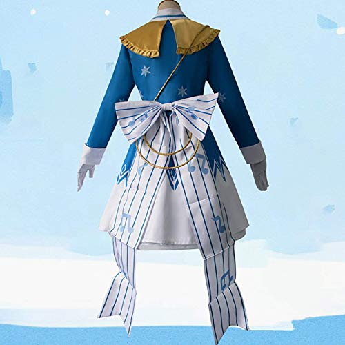 Anime 2020 Snow Miku Cosplay disfraz, vestido de princesa utilizado para mujeres, Halloween, Navidad, carnaval, fiesta temática Cosplay