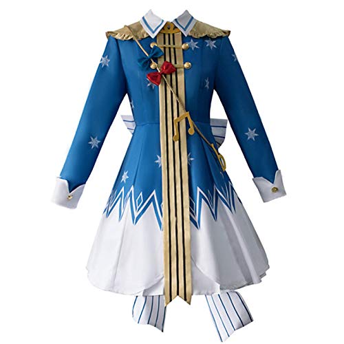 Anime 2020 Snow Miku Cosplay disfraz, vestido de princesa utilizado para mujeres, Halloween, Navidad, carnaval, fiesta temática Cosplay