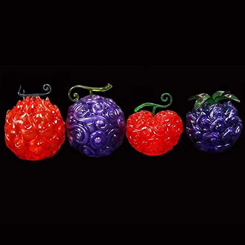 Anime One Piece Cirugía Todo el Mundo Quema Fruta Fruta de Goma Figura Luminosa Versión Escultura Decoración Estatua Muñeca Regalos de Anime Figuras de Anime 10cm