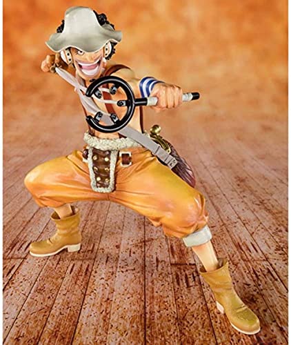 Anime Regalo Anime Modelo Muñeca One Piece Zero One Piece Legion Sniper King Usopp 20 Aniversario Animación Versión Versión Juguete Acción Figura Escultura 14cm