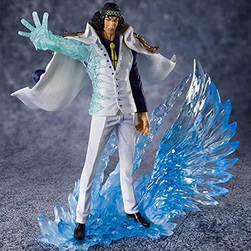 Anime una Pieza Aokiji Kuzan Super Fighting PVC Figura de acción colección Modelo muñeca de Juguete Regalos 20cm