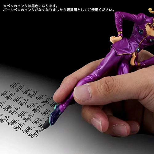 Aoolomy Estatua PVC Figuras De Acción Anime Figurita Wonderful Journey Risk Golden Wind Giorno Bolígrafo Figura 14Cm Anime PVC Figura Modelo Mesa Accesorios De Decorac