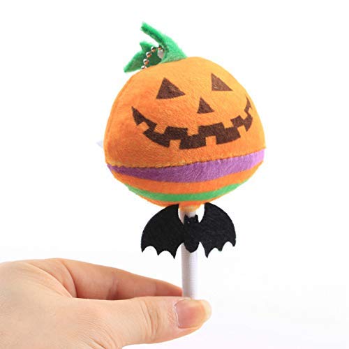 APcjerp Peluches 2 PC/Sistema de Halloween muñecas Antes de Navidad Jack Skellington y Calabaza Lollipop Caramelo Relleno muñecas 12cm Hslywan