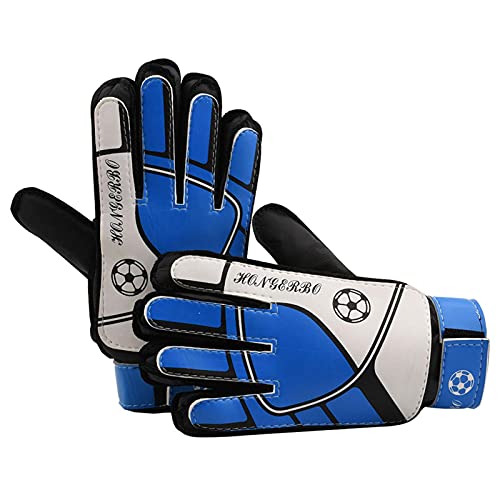 applyvt Guantes de Portero de fútbol para niños y jóvenes Guantes de Portero de Agarre Fuerte, Guantes de Portero de fútbol para niños y jóvenes con Agarre Fuerte, 23x12x1cm