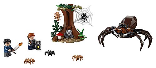 Arañas, búhos + varitas mágicas: Harry's Journey to Hogwarts 30407 + Aragog's Lair + Exclusivo HP Mystery Patch (Harry Potter Super Bundle