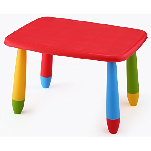 Aranaz Mesita Infantil Rectangular, Rojo