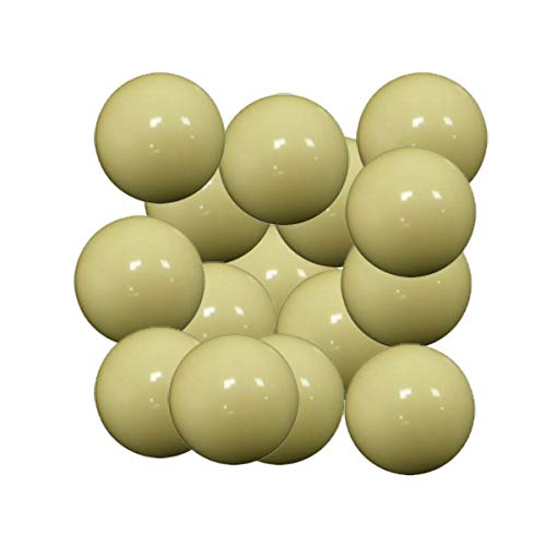 Arcam Bola futbolin Resina Color Blanco Brillo 35g 34mm 15 unid