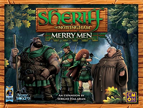 Arcane Wonders- Sheriff of Nottingham Merry Men Expansión Juego, Multicolor (DTE01SNX1AWG)