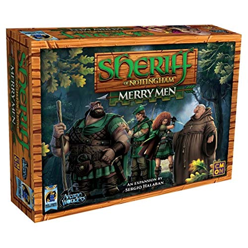 Arcane Wonders- Sheriff of Nottingham Merry Men Expansión Juego, Multicolor (DTE01SNX1AWG)