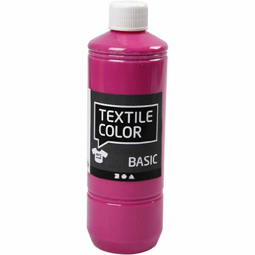 Art-Manufacture-Design - Pintura textil (500 ml), color rosa