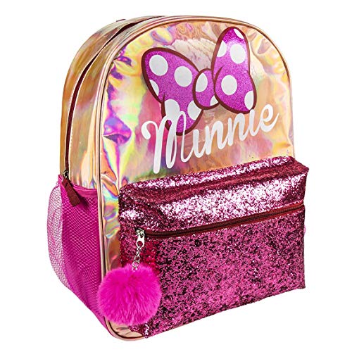 ARTESANIA CERDA Moda Minnie - Mochila Casual, 40 cm, Rosa