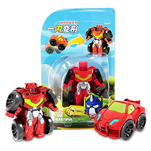 ASDPOIRE Juguetes de Transformers, 7 Piezas de Mini King Kong Toy Toy Robot Model Toy Boy Day Day Regalo (2.9in)