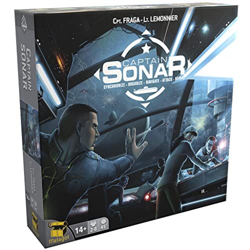 Asmodee- Captain s.o.n.a.r. - español, Color (SON01ML)