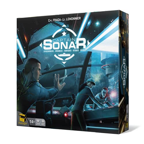 Asmodee- Captain s.o.n.a.r. - español, Color (SON01ML)