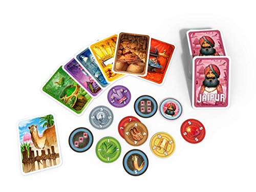 Asmodee, Jaipur, Juego de Mesa, edición en Italiano, 8852, Color (Space Cowboys