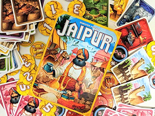 Asmodee, Jaipur, Juego de Mesa, edición en Italiano, 8852, Color (Space Cowboys