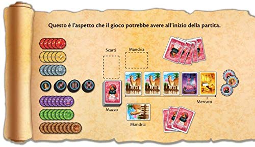 Asmodee, Jaipur, Juego de Mesa, edición en Italiano, 8852, Color (Space Cowboys