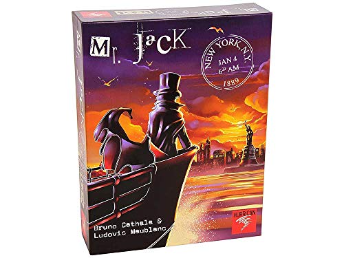 Asmodee - Mr. Jack Nueva York, juego de estrategia - Varios idiomas, incluye español (MRJ03ML)